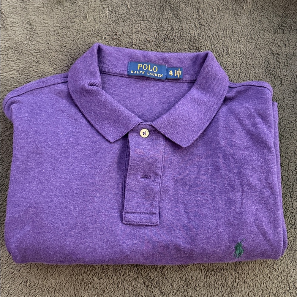 Ralph Lauren Classic Purple Polo